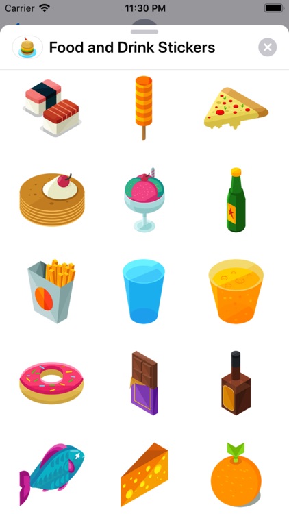 Food and Drink Stickers