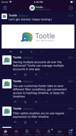 Game screenshot Tootle for Mastodon apk