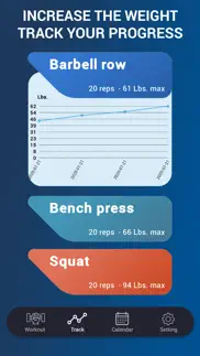 5x5 weight lifting workout iphone screenshot 4