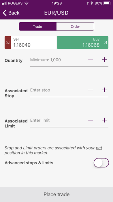 Ally Invest Forex Screenshot