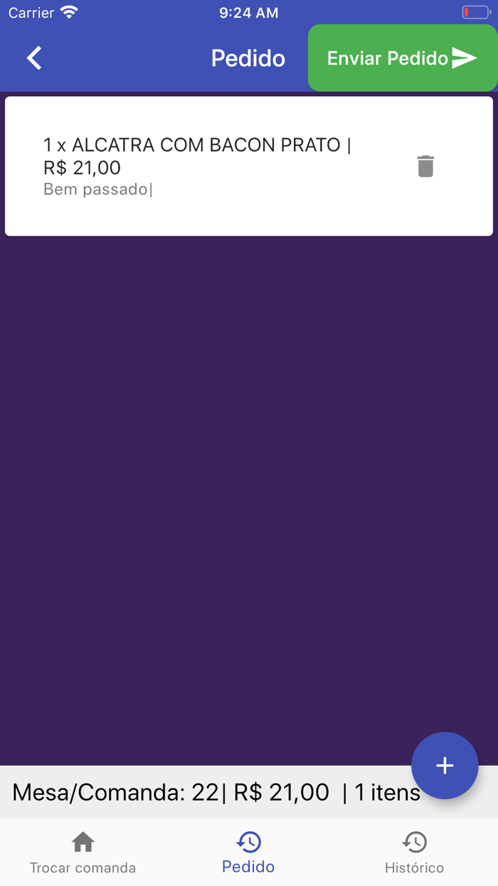 Consumo Fácil - garçom