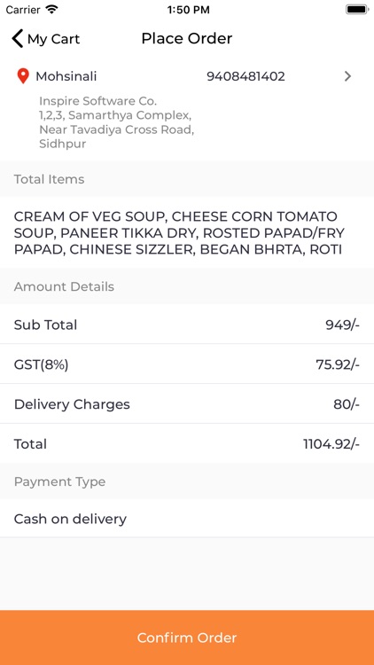 Hotel Flora - Food Delivery screenshot-4
