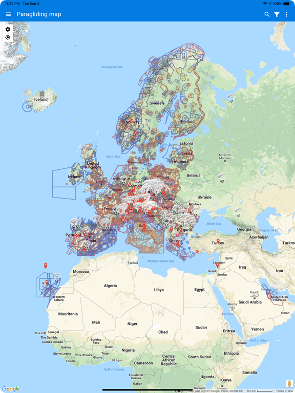 Screenshot #4 pour FlySafe paragliding