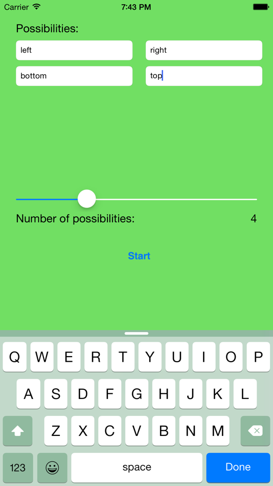 #3. iChance - Totally random (iOS) 由: Alexander Eichhorn