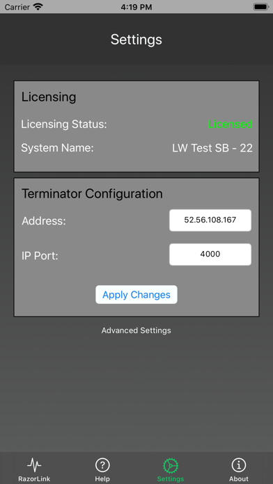 RazorLink Companion Screenshot