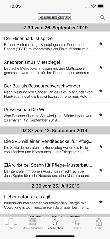 IZ – Immobilien Zeitung