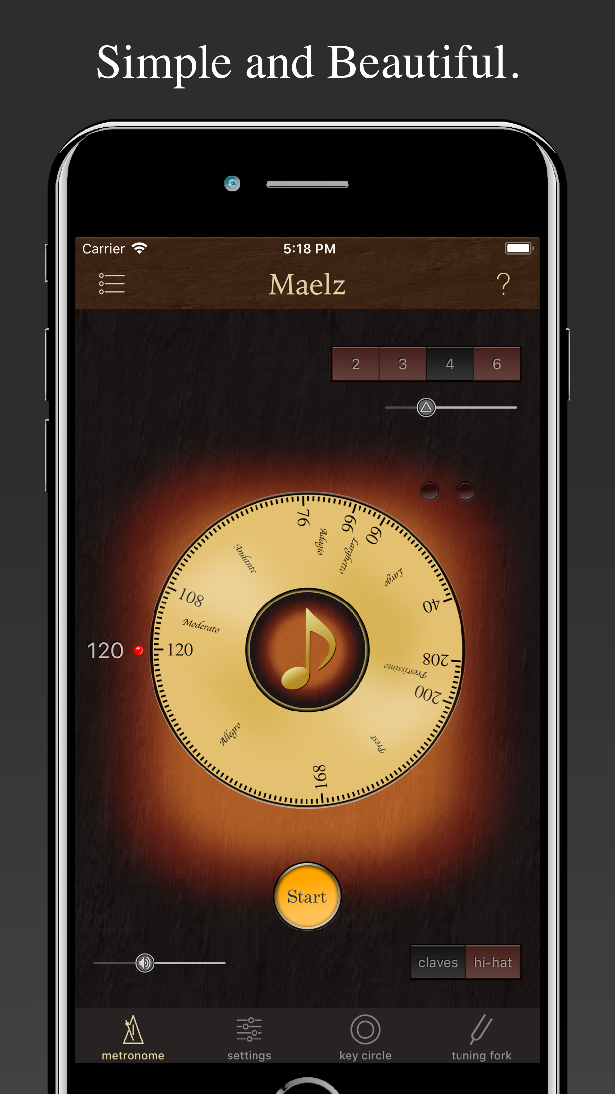 Elegant Metronome Maelz DX Pro