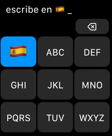 Screenshot #2 pour NineKeys - Watch Keyboard