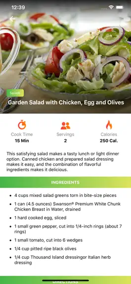 Game screenshot World Recipes - healthy food hack