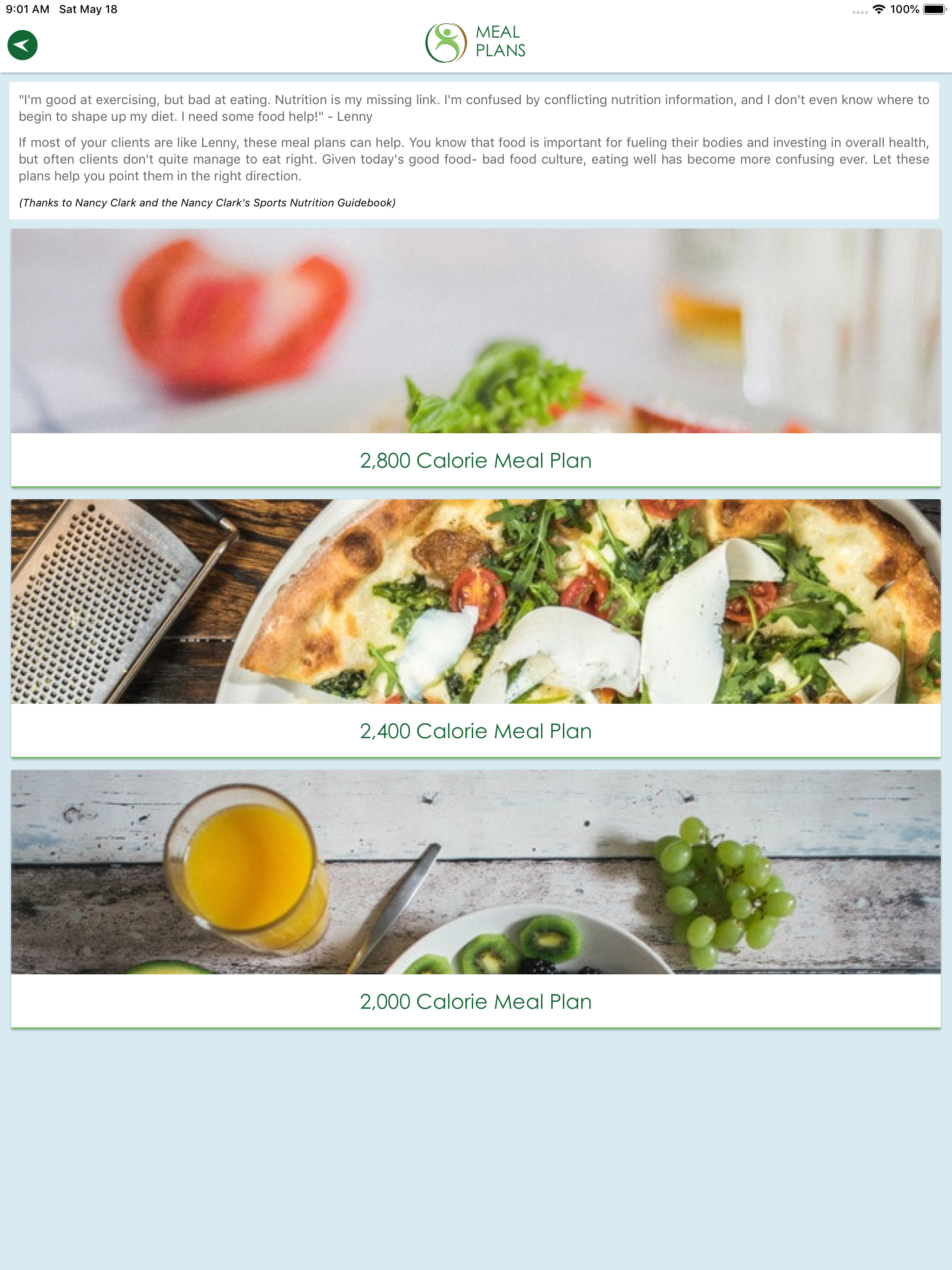 CNA Food Fit