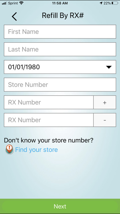 myBigY Pharmacy Screenshot