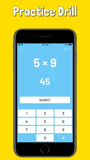 tables - multiplication drills iphone screenshot 3
