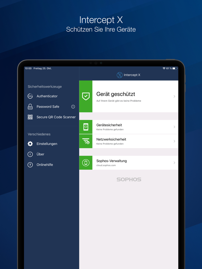 Sophos Intercept X for Mobile スクリーンショット