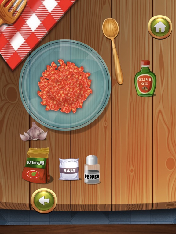 Pizza Maker Kids Pizzeria Game iPad screenshot 4 - Games app