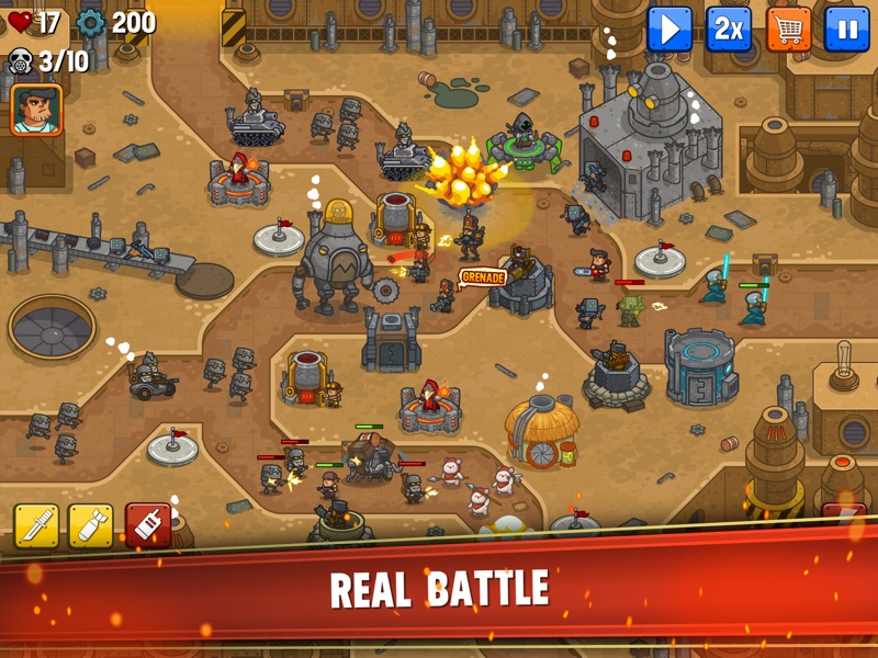 Steampunk Defense screenshot 9