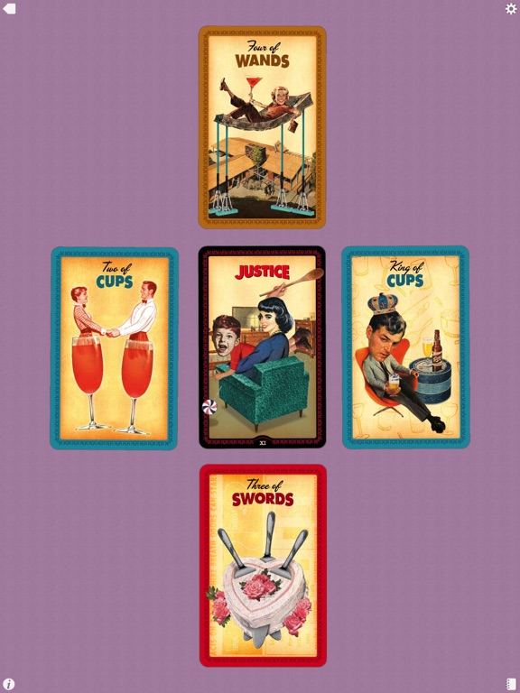 Housewives Tarot iPad screenshot 5 - Entertainment app