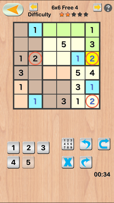 Screenshot #1 pour Ripple Effect - Logic Puzzle