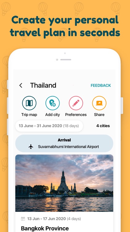 Itini: Thailand trip planner