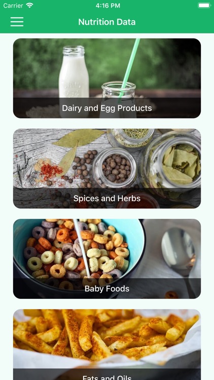 Nutrition Data - Food Calorie