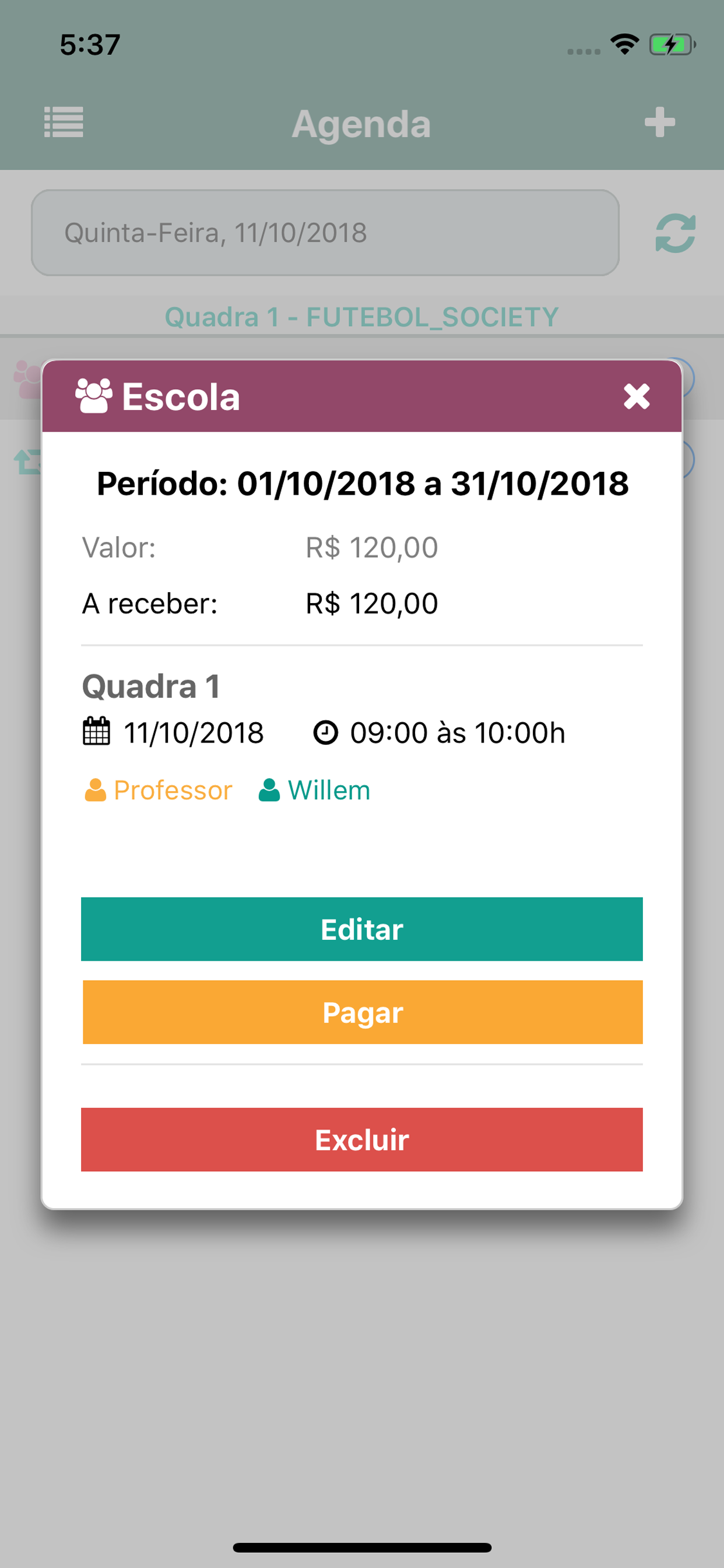 WebQuadras