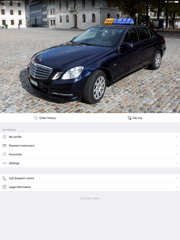 Screenshot #5 pour Taxi-Zentrale AG Basel