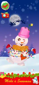 Christmas Dress Up & Snowman screenshot #6 for iPhone