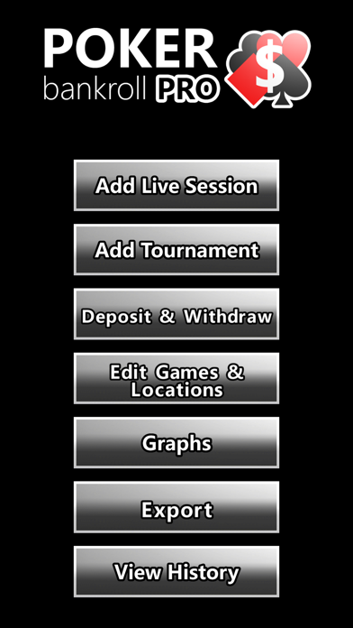 How to cancel & delete Poker Bankroll Pro from iphone & ipad 1