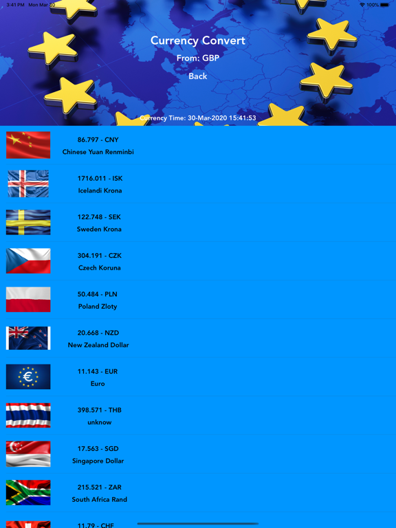 Screenshot #5 pour Euro Currency Converter