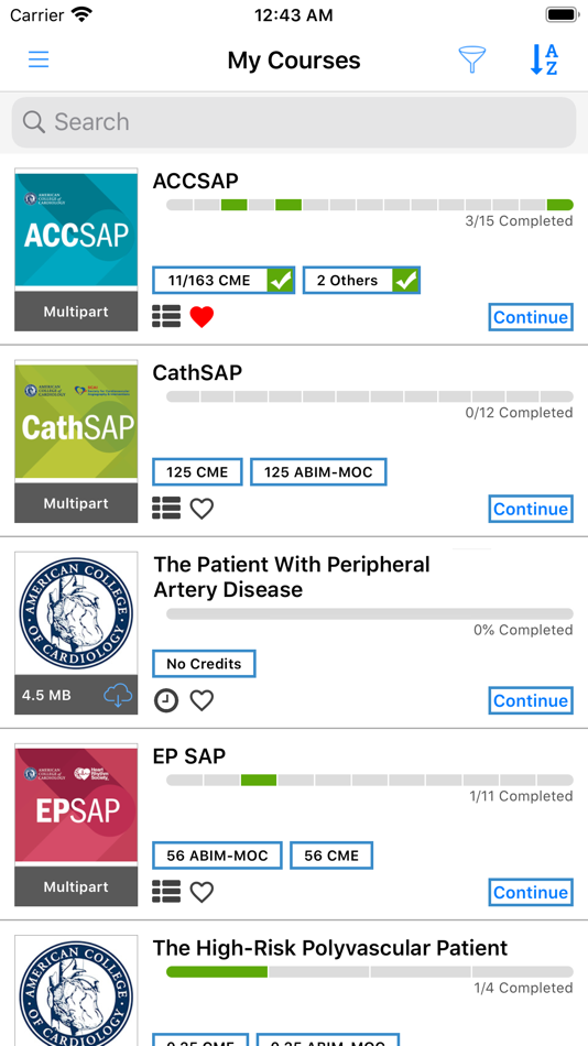 #2. ACC Learn (iOS) Tekijänä: American College of Cardiology