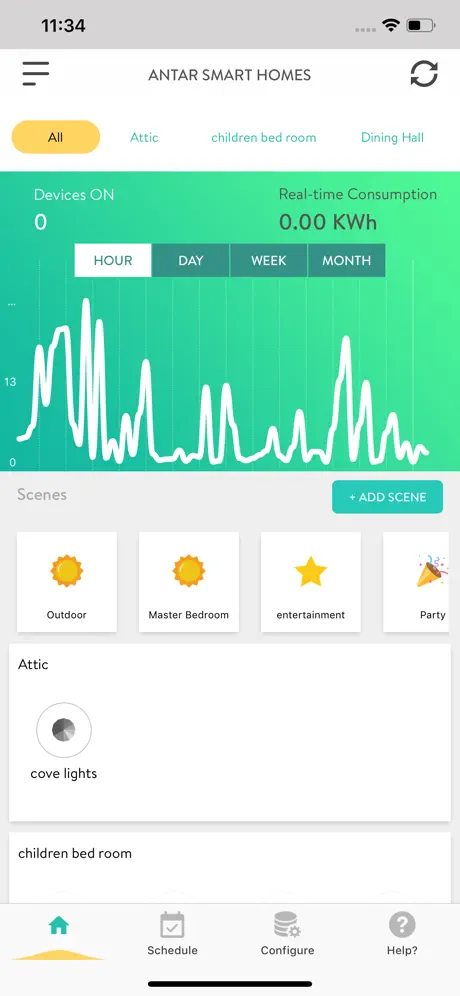 Antar smart homes