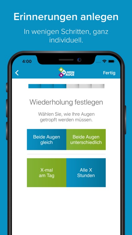 MEIN AUGE - Erinnerungshilfe