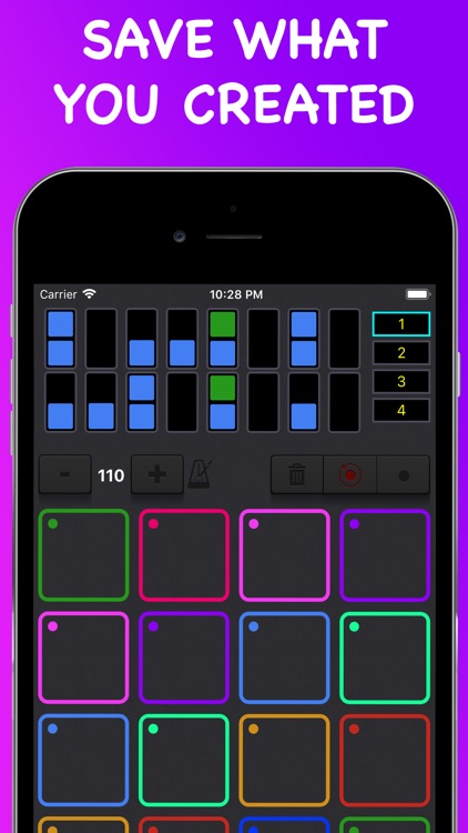 Drum & Rhythm Pad - Beat Maker screenshot-4