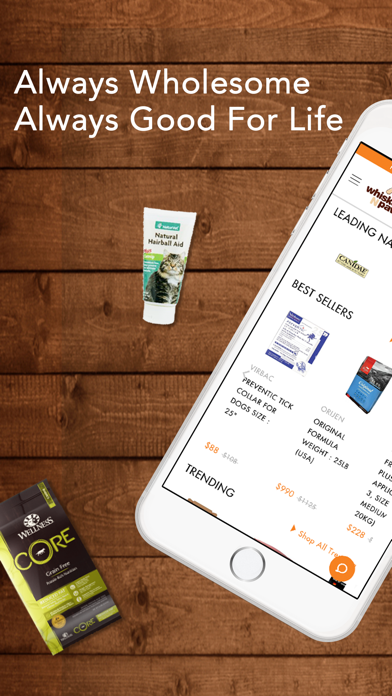 Whiskers N Paws iPhone screenshot 1 - Shopping app