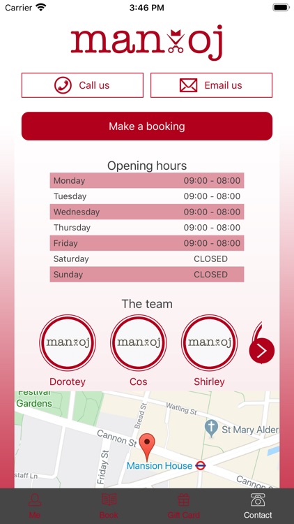 Man.oj Salons screenshot-3