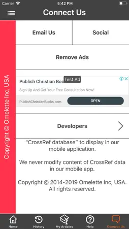 CrossRef HUB screenshot 7