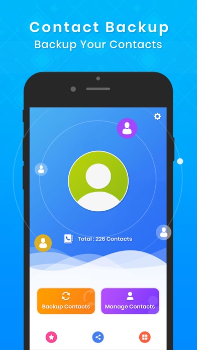 My contacts offline backupのおすすめ画像1
