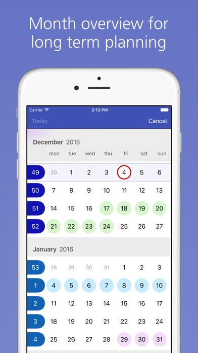 Easy Calendar Screenshot