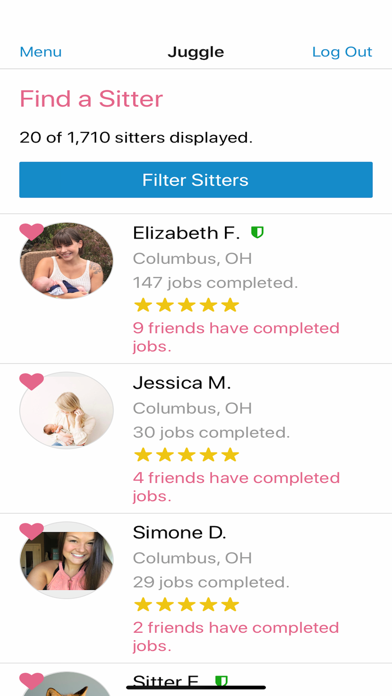 Juggle - Babysitting & More Screenshot