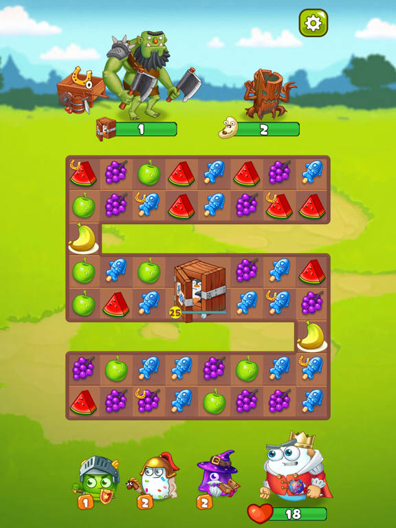 Screenshot #6 pour Heroes of Match 3