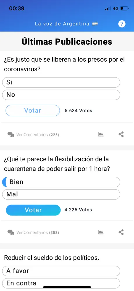 La voz de Argentina