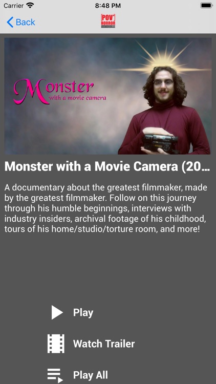 POV Horror Found Footage Films