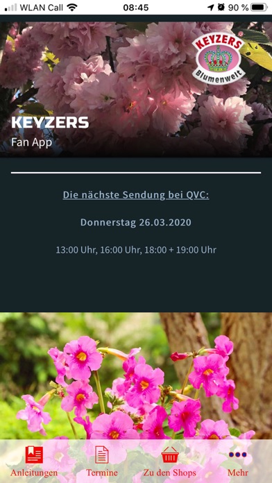 Keyzers App Screenshot