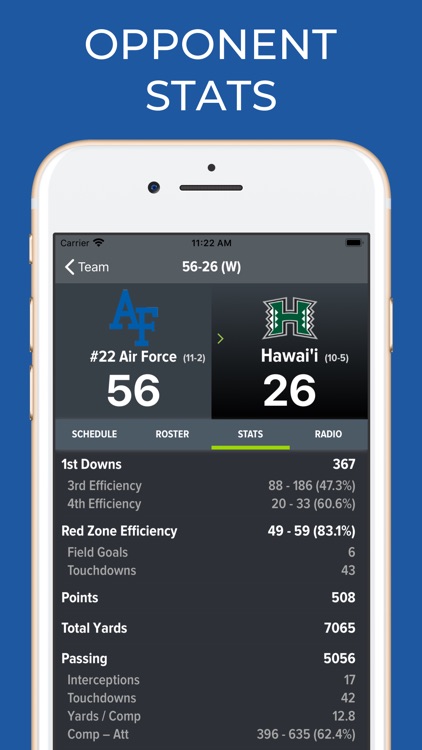 Air Force Football Schedules screenshot-9