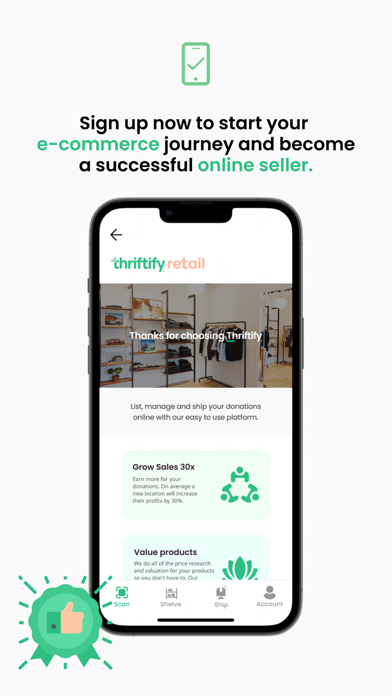 Thriftify Retail Screenshot