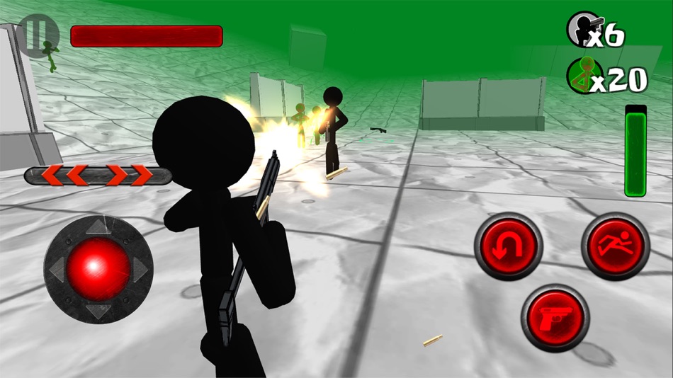 #4. Stickman vs Zombies 3D (iOS) 由: FERRO ENTERTAINMENT (SMC-PRIVATE) LIMITED