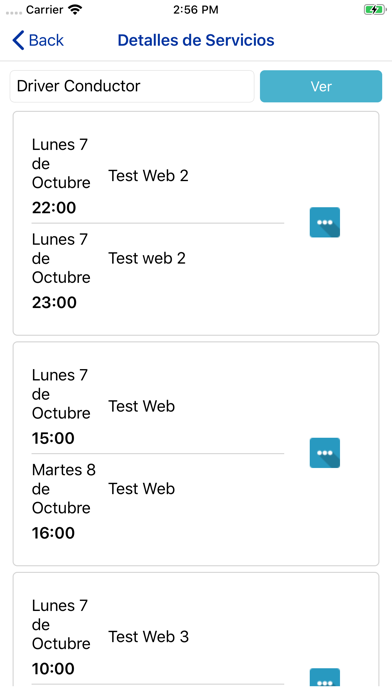 AVA Conductores screenshot