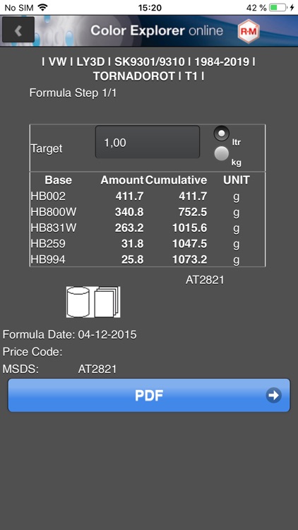 R-M Color-Explorer Online
