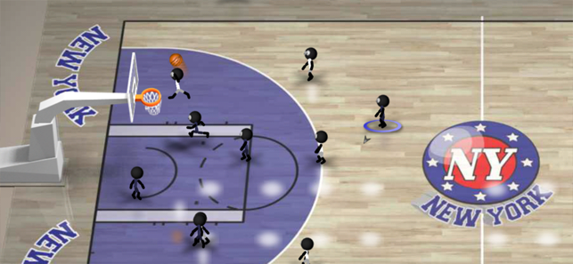 ‎Stickman Basketball Screenshot