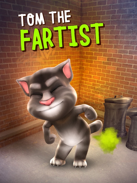 Screenshot #1 for Talking Tom Cat for iPad