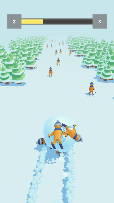 Screenshot #1 pour Snow Bowling